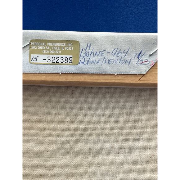 Pair of Unframed Fall Themed Oil Painting by Nathan - Picture 5 of 9